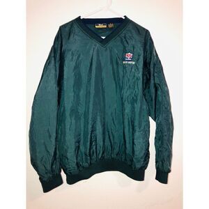 Blue Generation NFL Alumni Dallas Chapter pull over mens windbreaker jac…